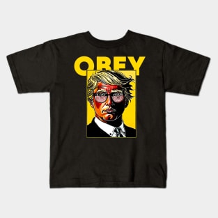 X-Ray OBEY Vision Trump Kids T-Shirt
